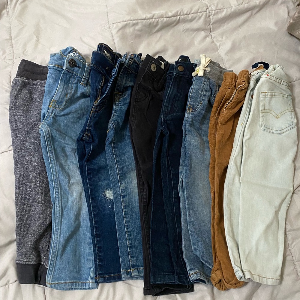 9 toddler pants 2t
